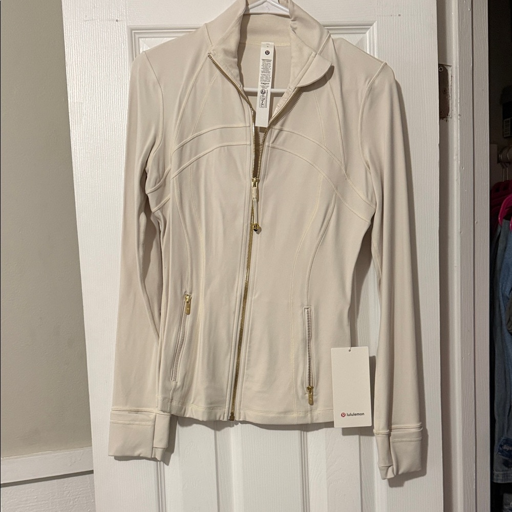 lululemon define Jacket Gold Zipper